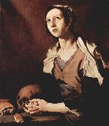 Jose de Ribera Hl. Maria von agypten painting